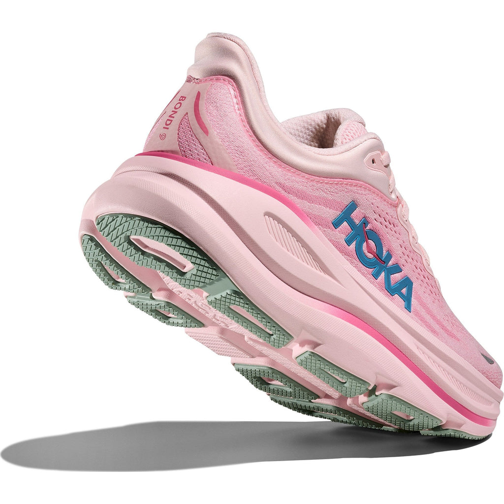 Women's Bondi 9 Road-Running Shoes - Rose Tea/Petal - view 8