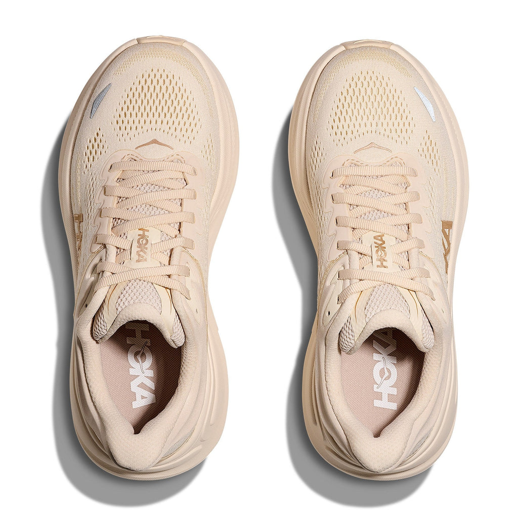 Women's Bondi 9 Road-Running Shoes - Vanilla/Birch - view 6