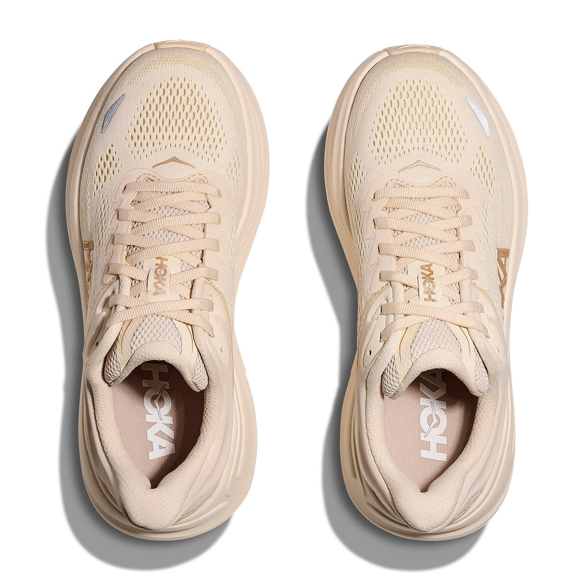 Women's Bondi 9 Road-Running Shoes - Vanilla/Birch - view 6