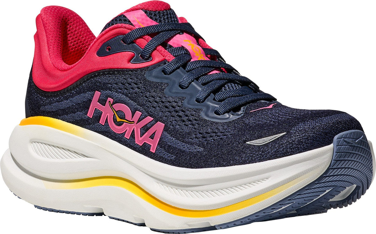Women's Bondi 9 Road-Running Shoes - Varsity Navy/Nautical Dusk - view 3