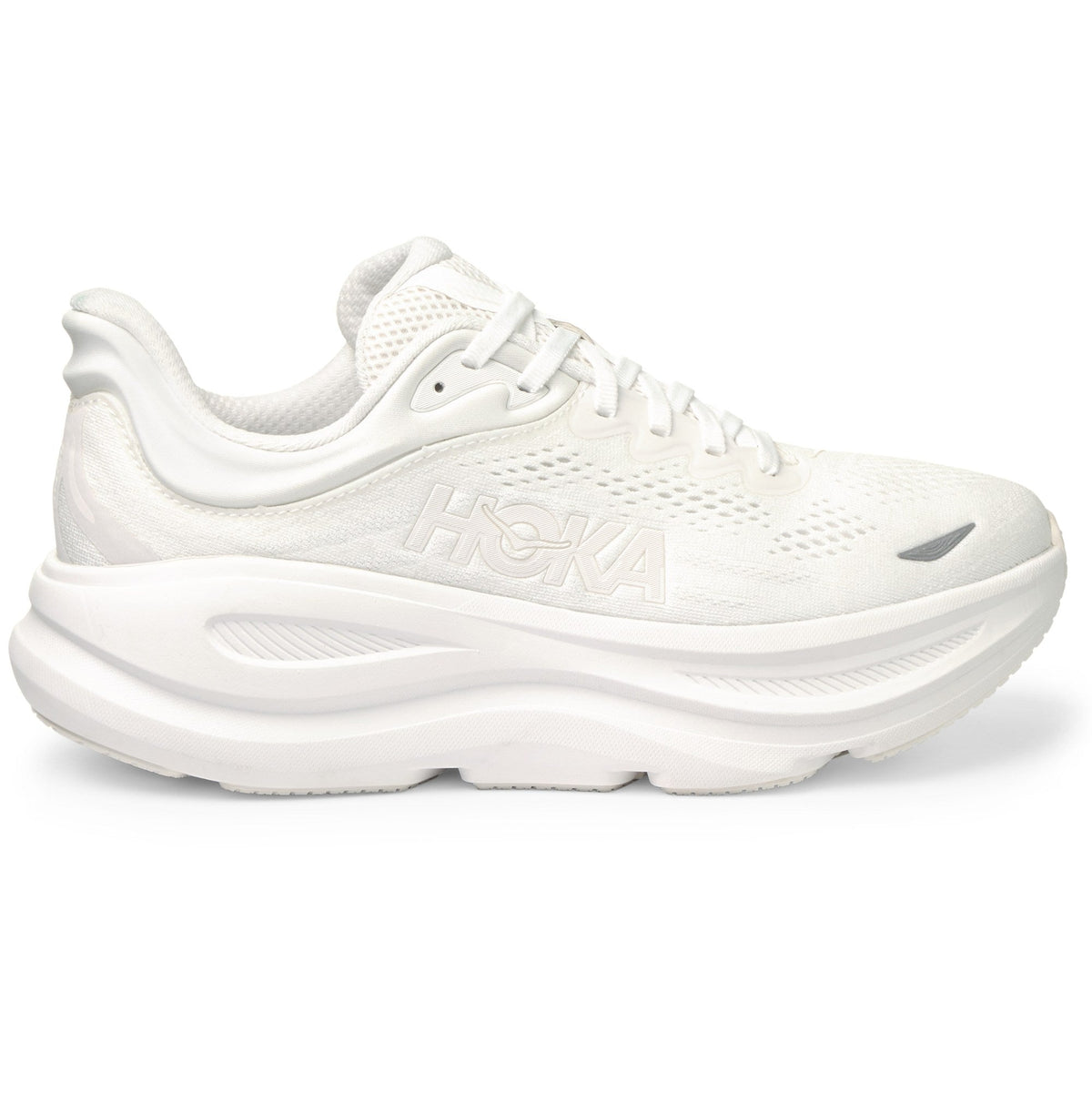 Women's Bondi 9 Road-Running Shoes - White/White - view 1